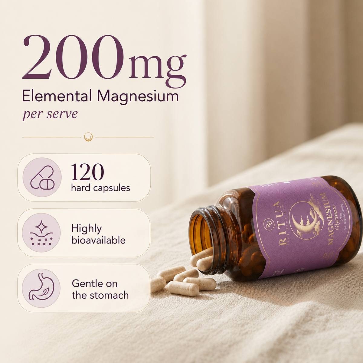 Ritua Magnesium Glycinate lifestyle
