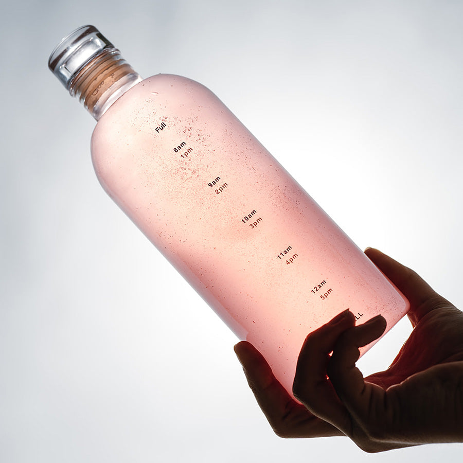 Ritua drink bottle in use