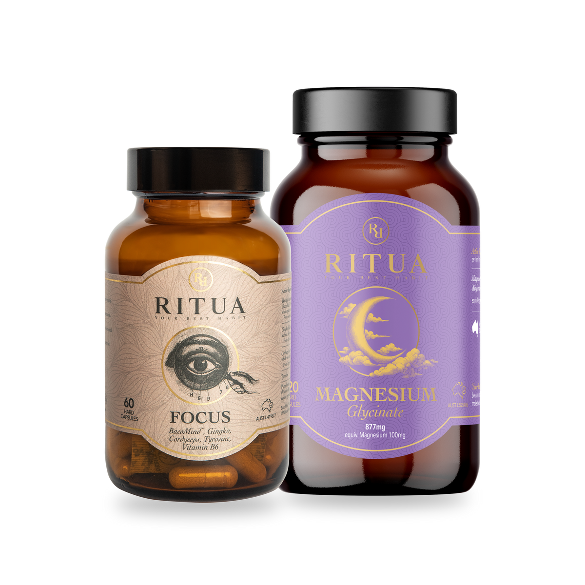 The Focus Bundle, Ritua Focus and Magnesium Glycinate