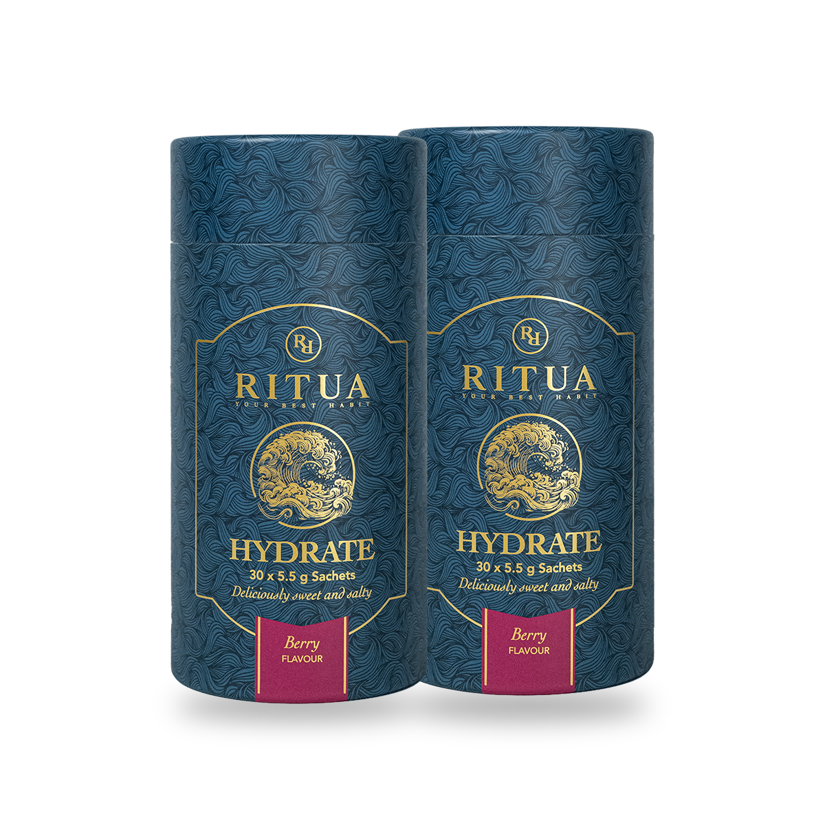 The Hydrate Bundle, two Berry tubes, 60 sachets