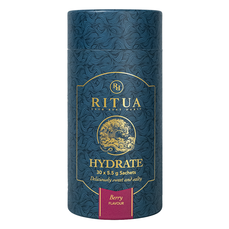 Ritua Hydrate Electrolytes Berry, tube of 30 sachets