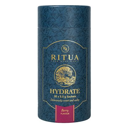 Ritua Hydrate Electrolytes Berry, tube of 30 sachets