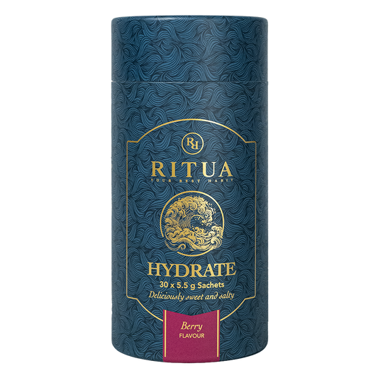 Ritua Hydrate Electrolytes Berry, tube of 30 sachets