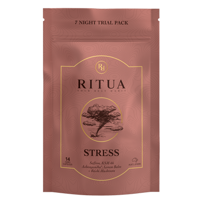 Ritua Stress 7 Night Trial Pack, 14 hard capsules