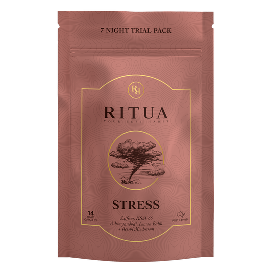Ritua Stress 7 Night Trial Pack, 14 hard capsules
